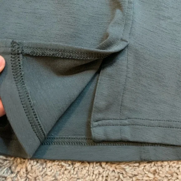 Smartwool Ferndale Charcoal Grey Merino Wool A-Line Skirt Medium - Picture 6 of 14